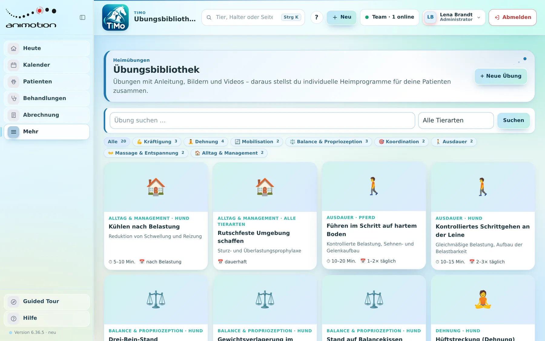 Übungsbibliothek